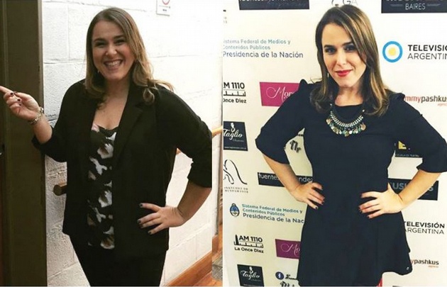 El antes y después de Malena Guinzburg.