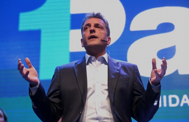 Sergio Massa reconoció el triunfo de Cambiemos en la provincia.