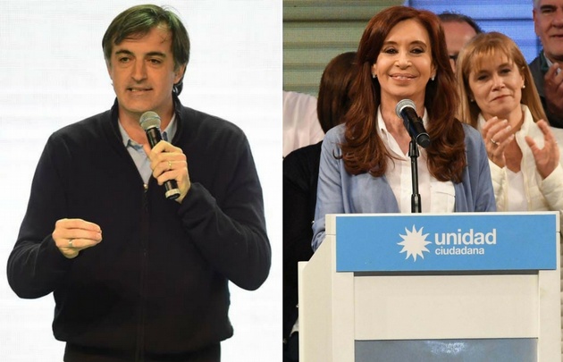 Reñida elección entre Esteban Bullrich y Cristina Kirchner.