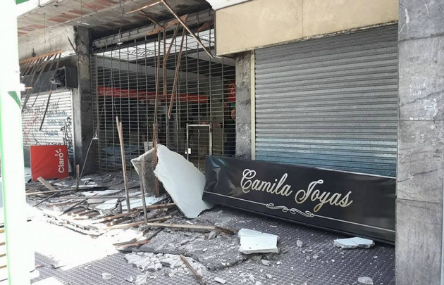 Intervino personal de Bomberos y sólo hubo daños materiales.