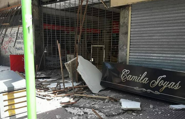 Intervino personal de Bomberos y sólo hubo daños materiales.