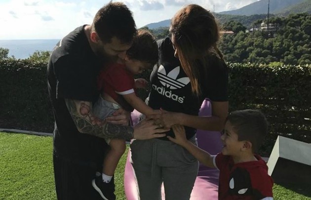 El nuevo bebé de Messi y su mujer es... (Foto: Instagram @antoroccuzzo88)
