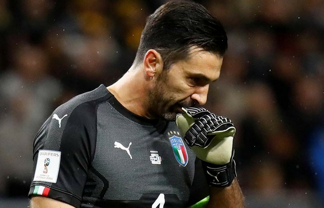 El veterano arquero Gianluigi Buffon no podrá jugar su última Copa del Mundo. 