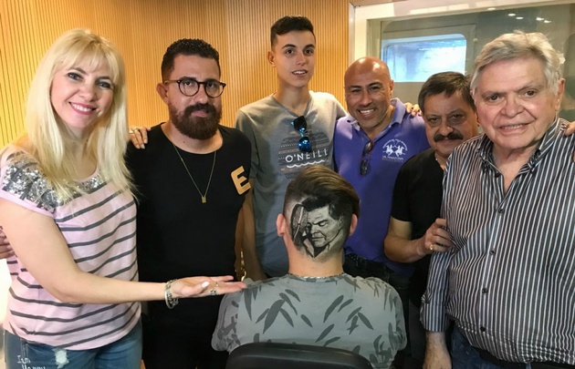 Anthony Reyes, el barbero de Maluma