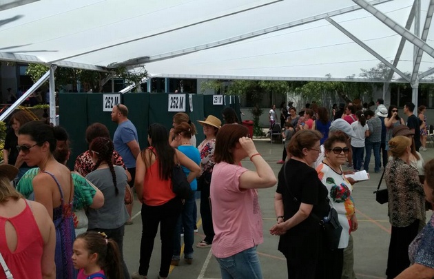 Los chilenos acudieron a las urnas en las elecciones presidenciales.