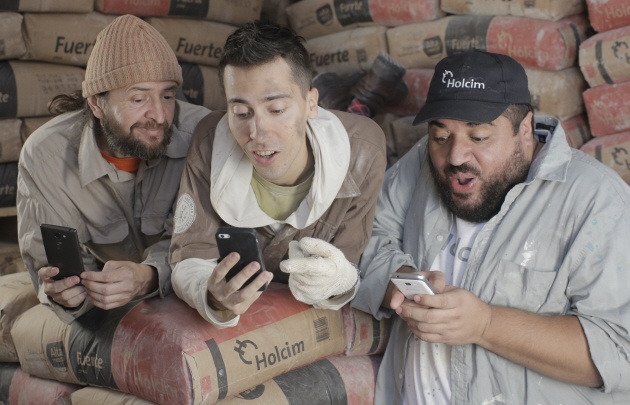 Holcim te ayuda a conseguir trabajo.