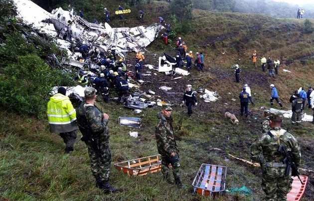 Se cumple un año de la tragedia del Chapecoense en Colombia.