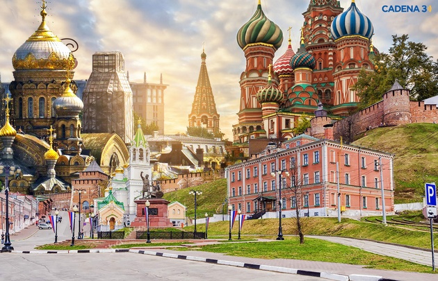 Tres argentinos presentan Moscú, San Petersburgo y Nizhni Nóvgorod.