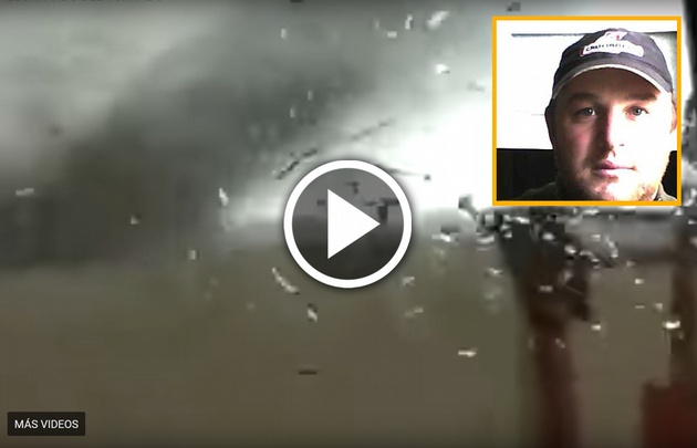 ''Nunca vi algo similar'', dijo el productor que filmó el tornado cerca de Tandil.