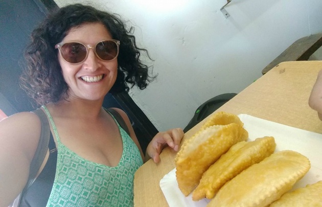 Las típicas empanadas chilenas se venden a precios accesibles.