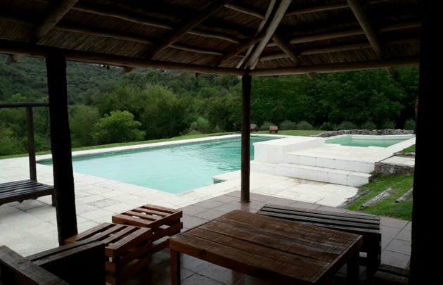 La Estancia Santa Gertrudis cuenta con diferentes instalaciones para pasar el día.