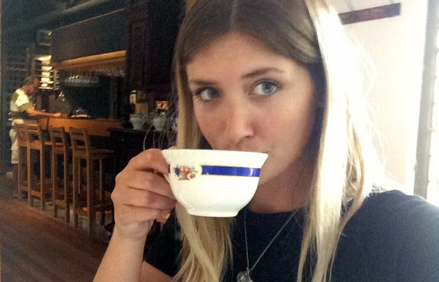 Micaela Rodríguez visitó La Vieja Hostería.