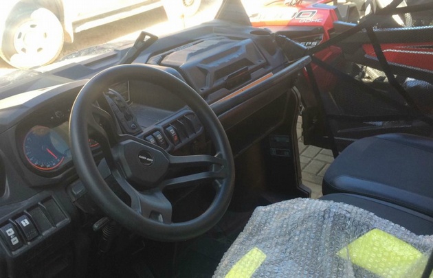 Micaela Rodríguez se animó a pasear en UTV.