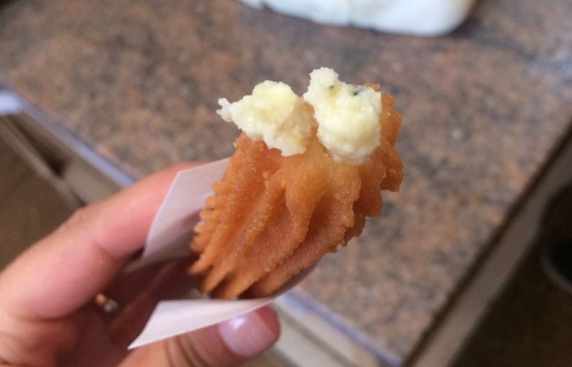 Mica Rodríguez y los churros de Villa Gesell.