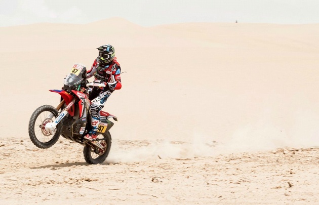 El salteño acusó que el roadbook estaba mal hecho.