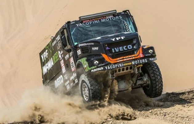 ''El Coyote'' sigue indomable y sueña con ganar el Dakar.