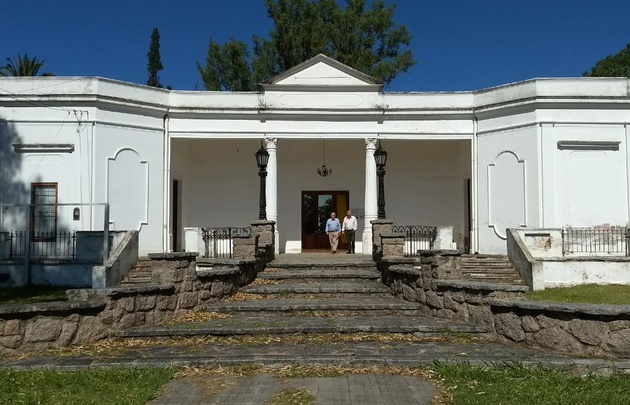 La casona de Deodoro Roca en Villa del Totoral.