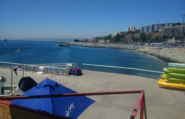 AUDIO: Angie Gatica visitó Muelle Barón en Valparaíso.