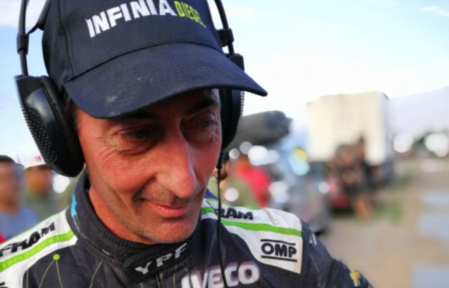 Villagra, líder en la general de camiones.