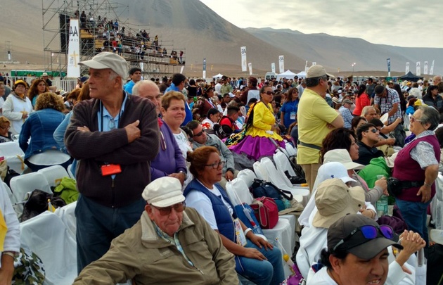 Francisco se despide de Chile en Iquique.