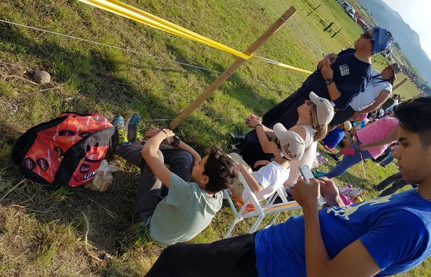 Todo listo en La Cumbre para recibir el Dakar.