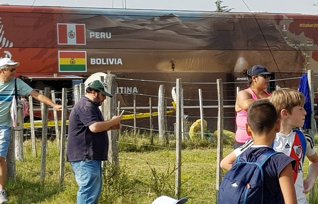 Todo listo en La Cumbre para recibir el Dakar.