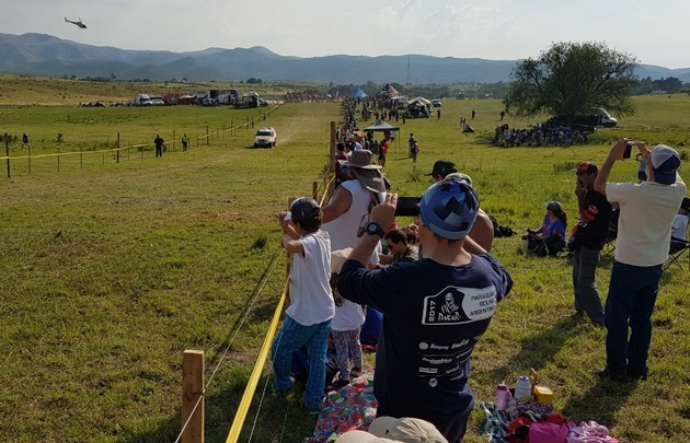 Todo listo en La Cumbre para recibir el Dakar.