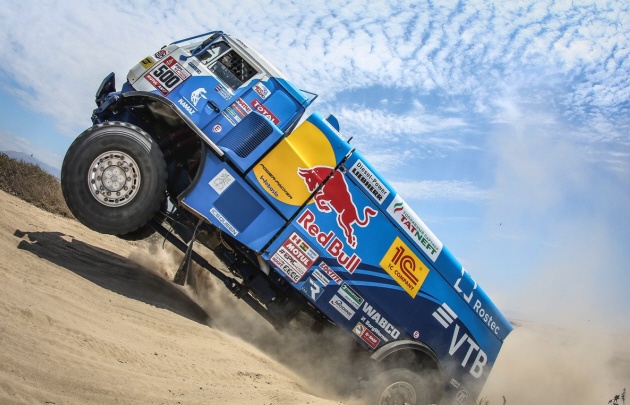 Nikolaiev se quedó con el podio de camiones.