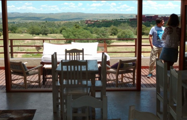 Alejandro Bustos en Villa Giardino.