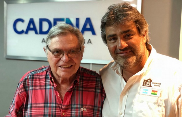 Rony Vargas junto a Alejandro de Goycoechea, responsable comercial de ASO.