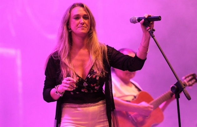 Patricia Ratti fue otras de las artistas que pasó por la cuarta noche.