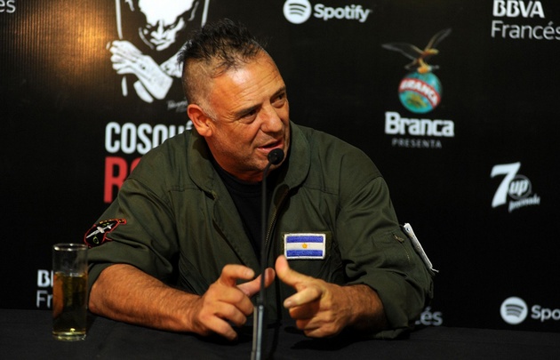 Iorio fue detenido por amenazar a un policía.