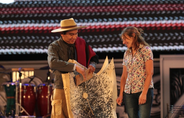 Los artesanos de la feria recibieron el premio Adquisición del Fondo de las Artes.