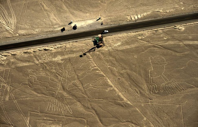 El conductor ingresó ilegalmente al área patrimonial.