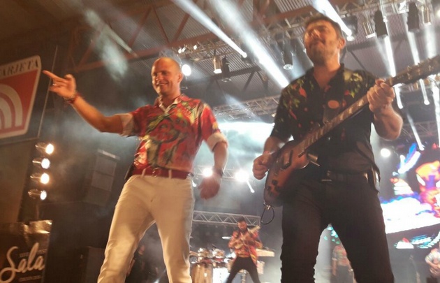 Los jujeños se mostraron afectivo con el público.