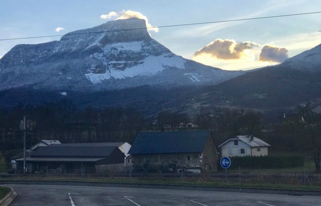 Los impresionantes Alpes Franceses.