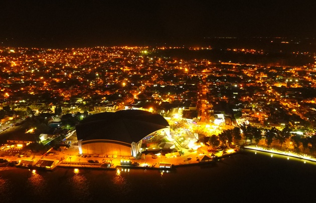 El Anfiteatro de Villa María lució un lleno total.