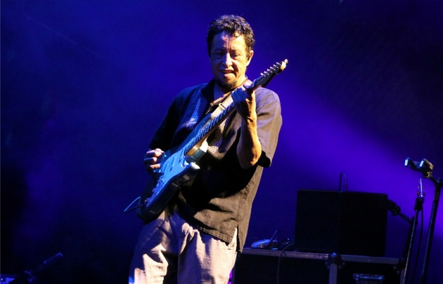 Sus letras con conciencia social llegaron al Festival Internacional de Peñas.