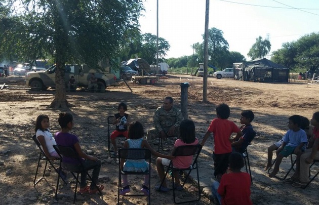 Cadena 3 permaneció en La Rosada.