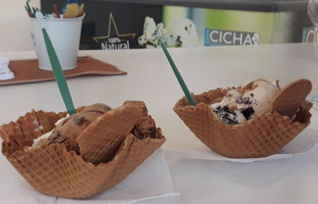 Los rosarinos consumen 9 kilos de helados por año.