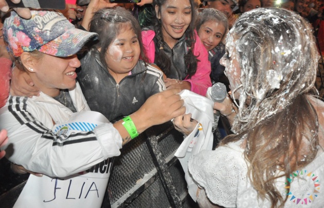 Soledad se sumó a la chaya con todos sus hits.