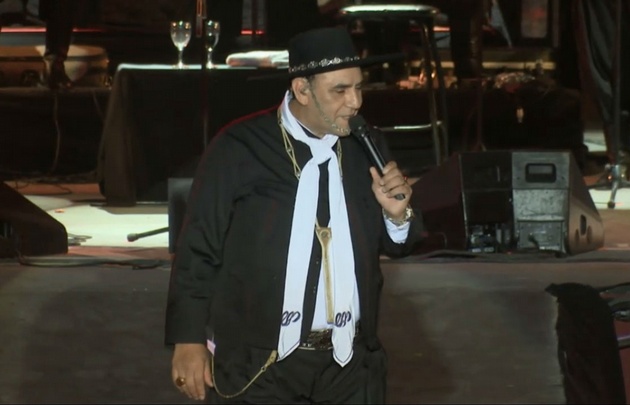 El Chaqueño Palavecino llevó todo el folclore a El Calafate. (Transmisión F.del Lago)