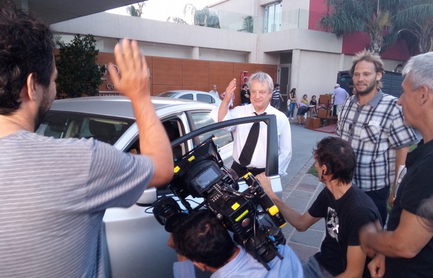 Filman en Córdoba parte de una serie argentina-brasilera.