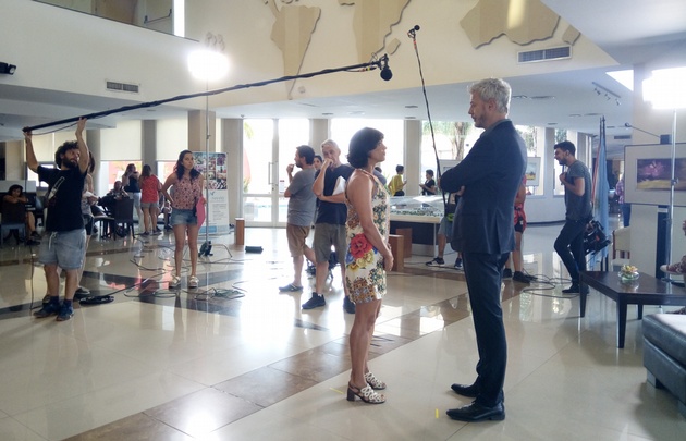 Filman en Córdoba parte de una serie argentina-brasilera.