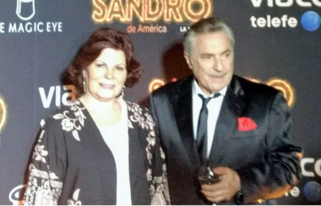 Olga Garavente junto a Antonio Grimau en el Hotel Faena