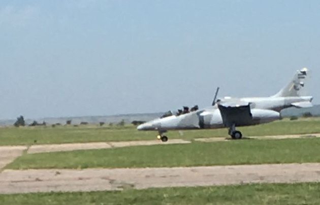 El avión aterrizó en Fadea sin inconveniente.