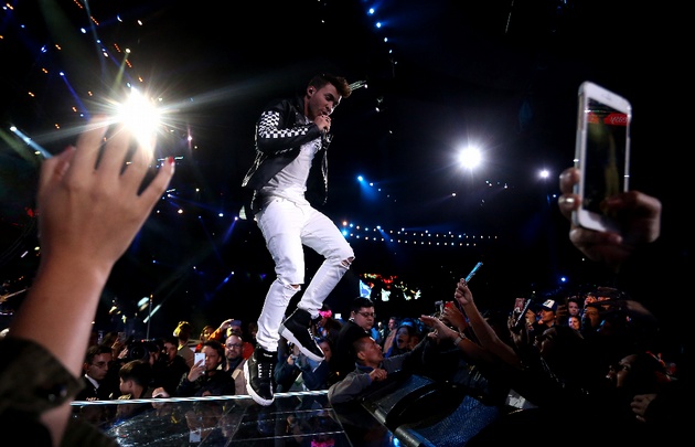 Royce brilló con su bachata en la Quinta Vergara. 