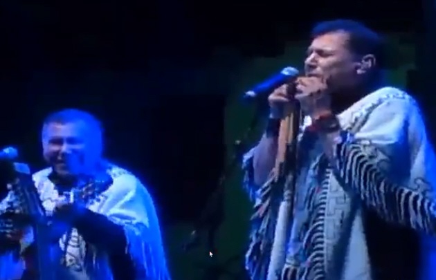 Los Kjarkas palpitaron con toda su música del Altiplano.