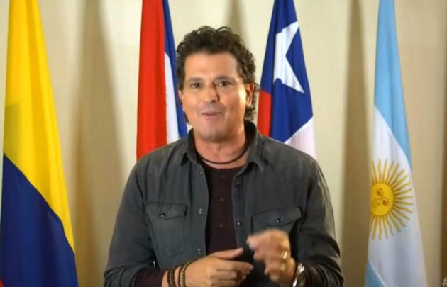 La lección de Carlos Vives tuvo buena acogida en el público.
