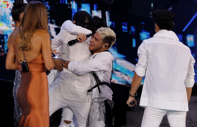 CNCO cautivó al público y logró la Gaviota de Plata (Agencia UNO).